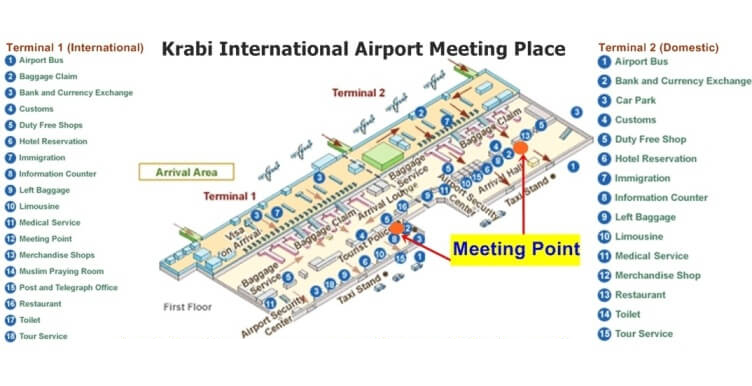 airport map 机场地图